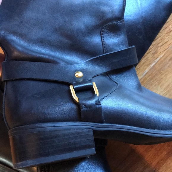 Ralph Lauren Mesa/Burnished BOOTS wide calf - Picture 7 of 16